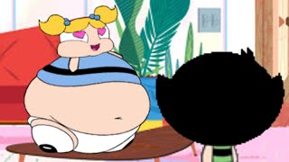 Powerpuff Girls Bubbles Inflation Animation 1 Hour
