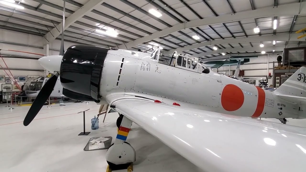 Olympic Flight Museum Japanese A6M2 Tora Zero Walk Around