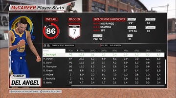 How To Check MyPlayer Stats / Attributes in NBA 2K18