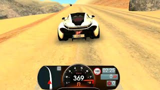 DRIVING SCHOOL 2020 McLAREN P1 TOP SPEED 370KMPH IN SAUDI ARABIA ROAD!!! screenshot 5