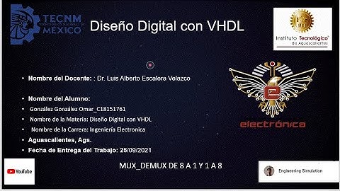 MUX y DEMUX en una sola Entidad y Arquitectura Usando el Código VHDL (Diseño en VHDL)