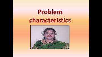 Problem characteristics in Artificial Intelligence | Artificial Intelligence