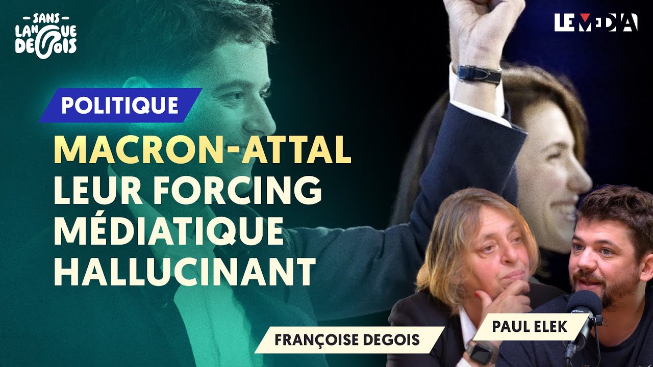 ⁣ILS PANIQUENT À L’IDÉE DE PERDRE LES EUROPÉENNES : MACRON ET ATTAL FONT LE FORCING MÉDIATIQUE