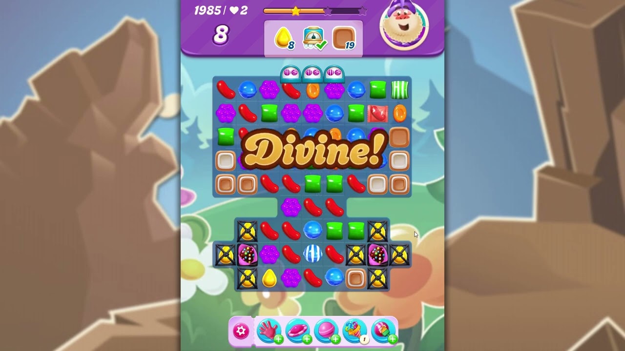 ぎゃわぎゃわさんページ Candy Crush Saga Level 1985 - YouTube