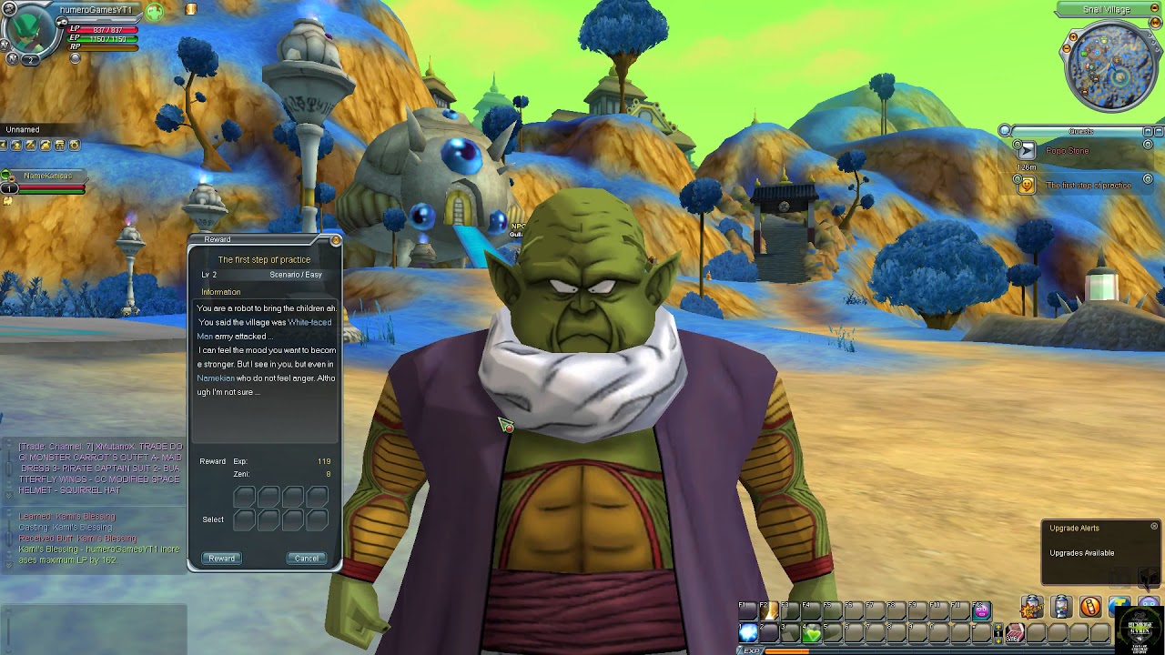 Dragon ball online global Dende priest lvl 1 10