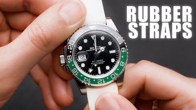 1 Best Rubber Strap For Rolex Submariner 41mm Everest 