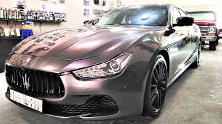 تلميع إحترافي مازيراتي Maserati