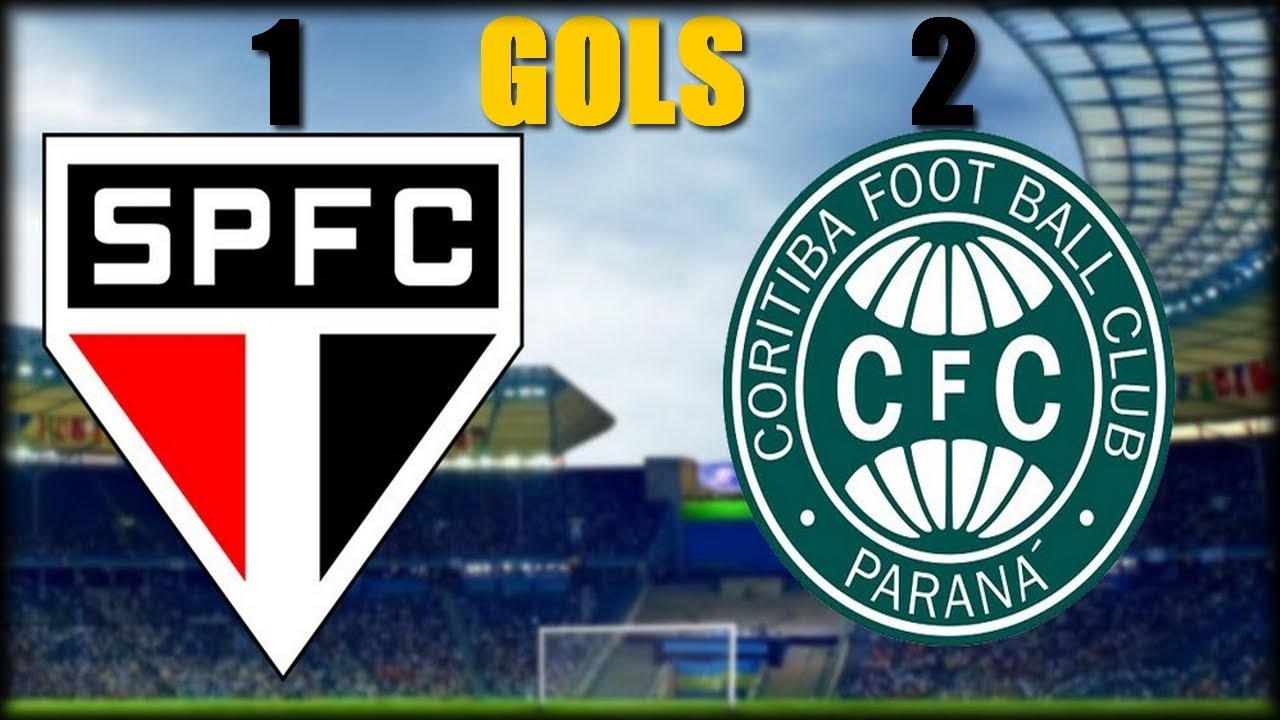 São Paulo 1 x 2 Coritiba - GOLS  03/08 - Campeonato Brasileiro Série A