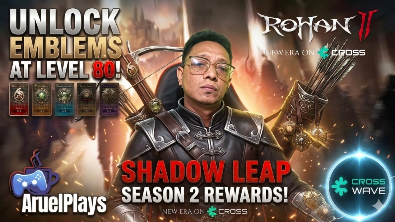 Rohan 2 on Cross Unlock Emblem Features Shadow leap Season 2! - YouTube