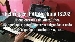 DEMO BEHRINGER IPAD DOCKING IS202