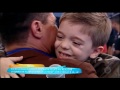 Felipe, de 5 anos, realiza sonho de conhecer o ídolo Leonardo