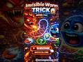 Invisible Worm Trick 😱 #shorts #gaming #viralvideo