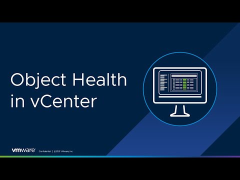 Viewing vSAN Object Health in vCenter