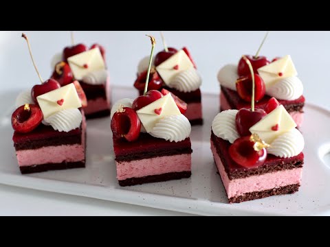 Cherry Mousse Chocolate Cake Recipe       