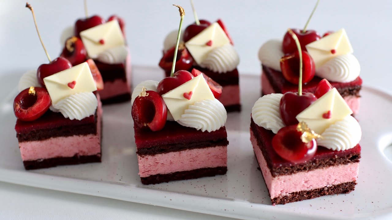 Рецепт шоколадного торта с вишневым муссом