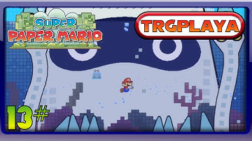 Super Paper Mario Walkthrough - Part 13 - Chapter 3-2 Bloops Ahoy  (1080p)