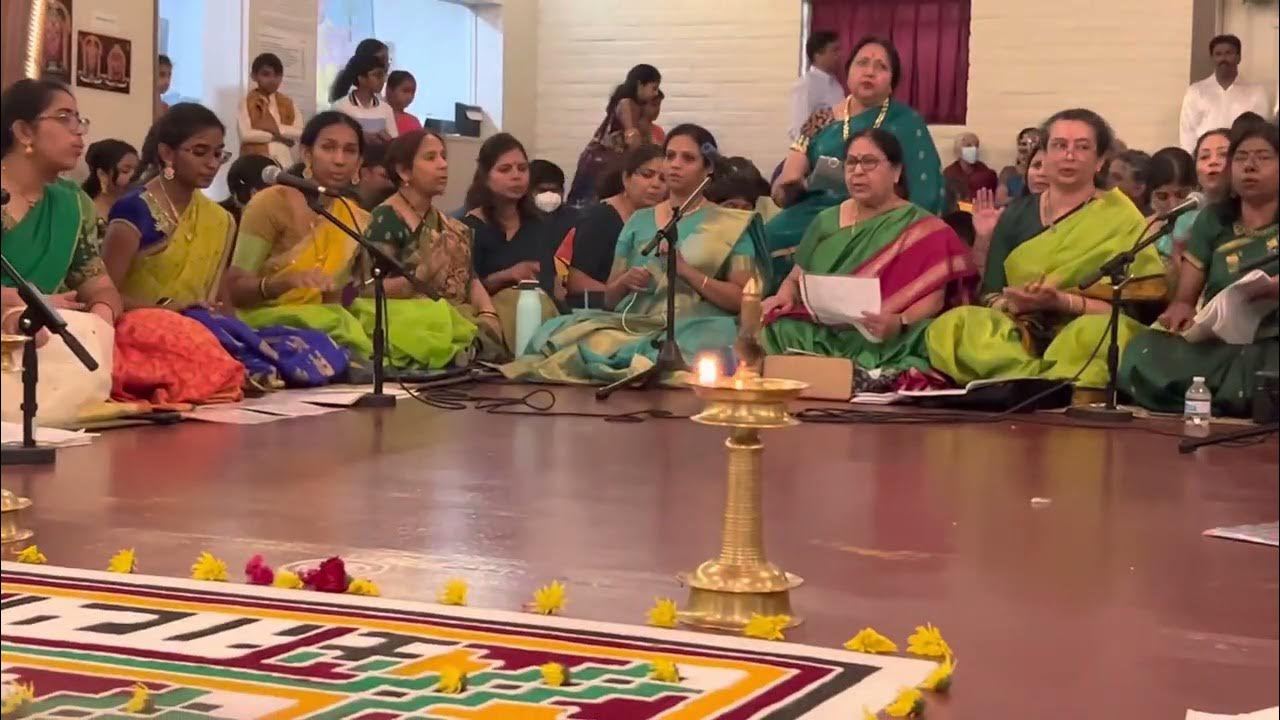 2023 Rama Navami SVK Temple tAraka mantramu ragam dhanyasi