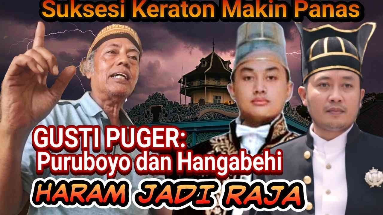 PANAS..!🔥🔥 CACAT ADAT, GUSTI PUGER Sebut PURUBOYO dan HANGABEHI Tidak Boleh Jadi RAJA