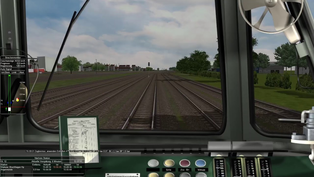 Open Rails - Stettin - Angermünde LzSuO