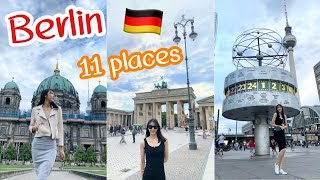 vlog เที่ยว เบอร์ลิน 2 วัน 1 คืน 11 แลนด์มาร์ค  เยอรมนี Berlin Germany นั่งรถไฟจากแฟรงค์เฟิร์ต