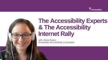 Alicia Evans, Accessibility Consultant Interview at Knowbility, published 8 25 2021