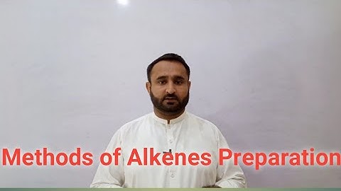 Ch 8 Lec 14 Preparation of alkenes from vicinal dihalides, dicarboxylic acids and alkynes, Class 12