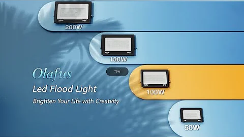 Brighten your life with creativity | Olafus LED Flood Light
