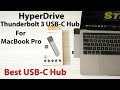 Hindi || HyperDrive Thunderbolt 3 USB-C Hub 6 in 2 for MacBook Pro | Best USB-C Hub