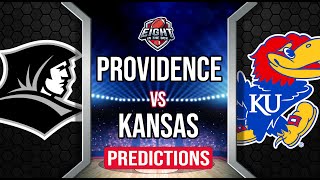 Providence Friars vs Kansas Jayhawks  Sweet 16 March Madness Predictions