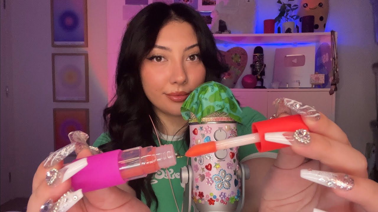 ASMR unpredictable fast asmr, doing your makeup, beeswax wraps, book tapping + more 🌸 | Maddy’s CV