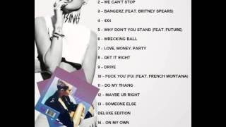 Miley Cyrus- BANGERZ Tracklist