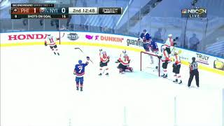 Islanders hard work ties it 1-1