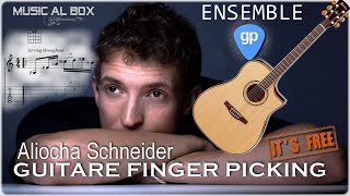 Guitar Finger Picking - Ensemble Aliocha Schneider Free Scores Guitar Tab