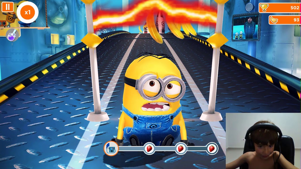 Se divertindo com o jogo dos Minions 2 - YouTube
