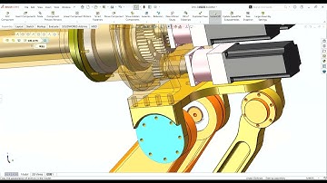 6 axis industrial robot clear internal structure-industrial 3D model : machine-world.net p129