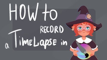 How to make a timelapse in Krita