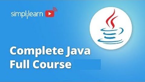 🔥Complete Java Full Course for 2023 | Java Tutorial for Beginners | Java Programming | Simplilearn