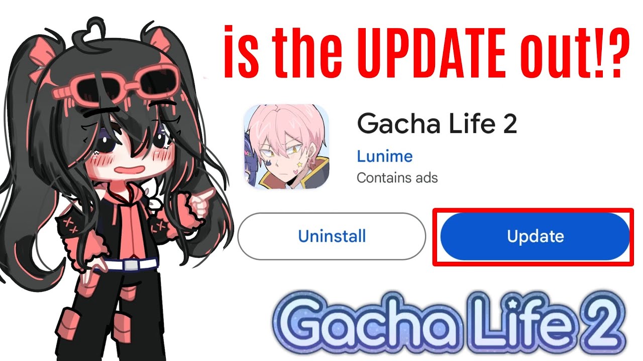 GachaLife 2 New Release and leaks by lunime #gachaLife2leaks #lunime #