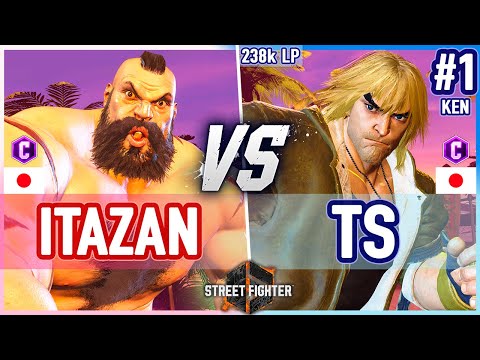 SF6 🔥 Itazan (Zangief) vs TS (Ken) 🔥 Street Fighter 6