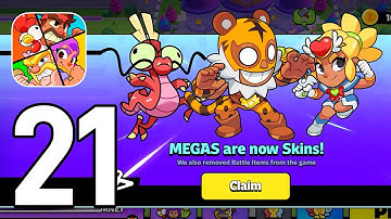 Squad Busters - Gameplay Walkthrough Part 21 - MEGAS are now Skins! (iOS, Android)