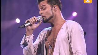 Ricky Martin, Fuego de Noche, Nieve de Día, Festival de Viña 2007 chords