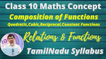 Class 10 Maths | Concept for Exercise 1.5  Composition of Functions  Relations and Functions