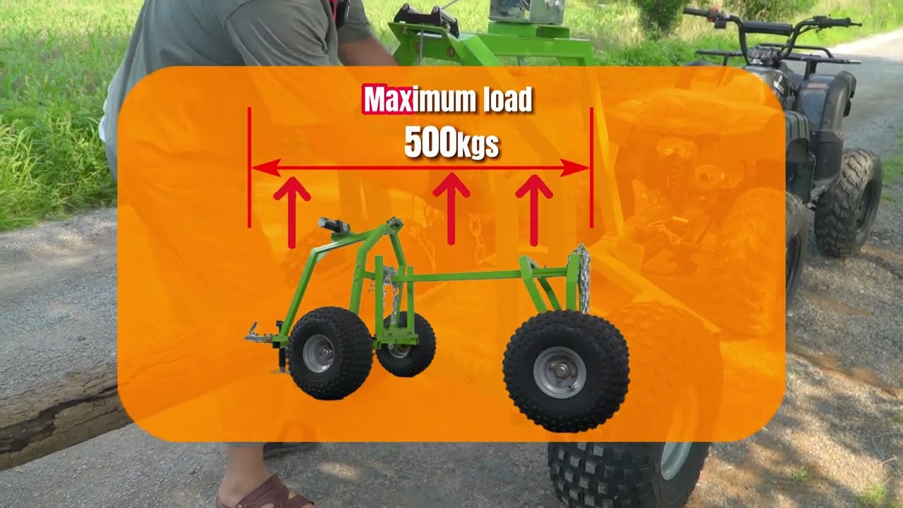 SINOLINK ATV hauler Maximum load 500kgs