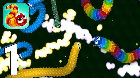 Wormax.io Online Gameplay Walkthrough Part 1 [iOS/Android Games]