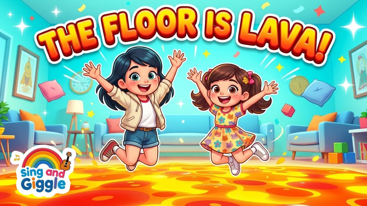 The Floor Is Lava! | Fun Kids Dance Song | Nursery Rhymes for Toddlers & Preschoolers