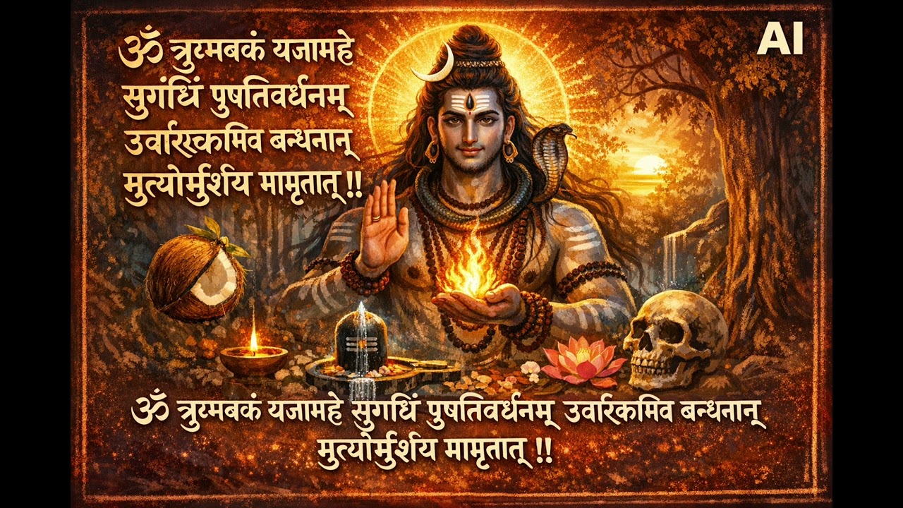 महामृत्युंजय मंत्र | Mahamrityunjaya Mantra |