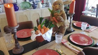 *NEW*🥕Easter/Spring Tablescape🥕
