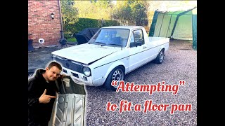 Attempting to fit a floor pan!!