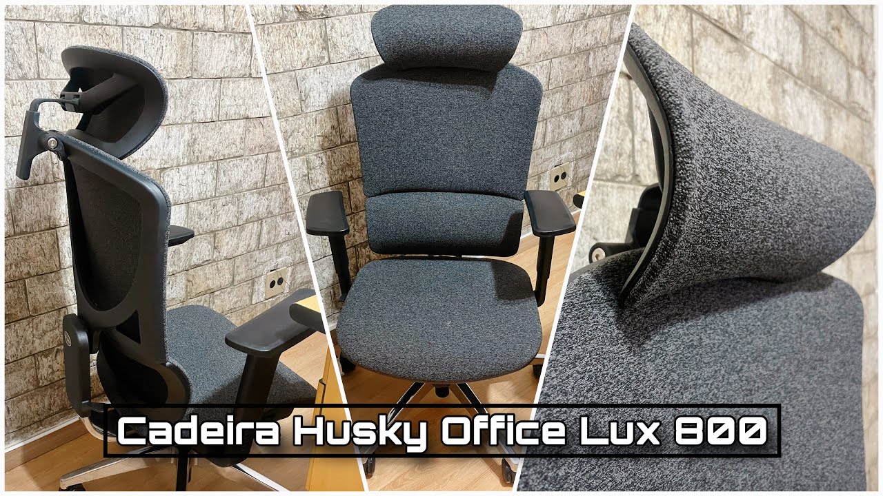 NÃO COMPRE a CADEIRA HUSKY OFFICE LUX 800 sem ver ESSE VÍDEO!! YouTube