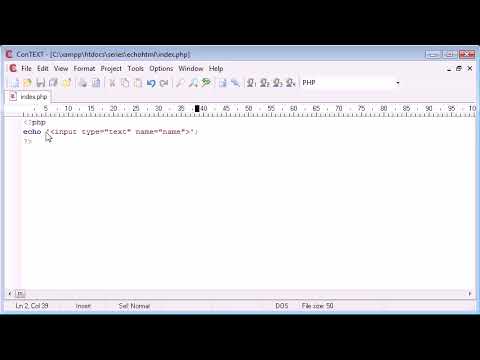 Beginner PHP Output HTML Using echo print MCA Internship|Mca Internship In Jaipur